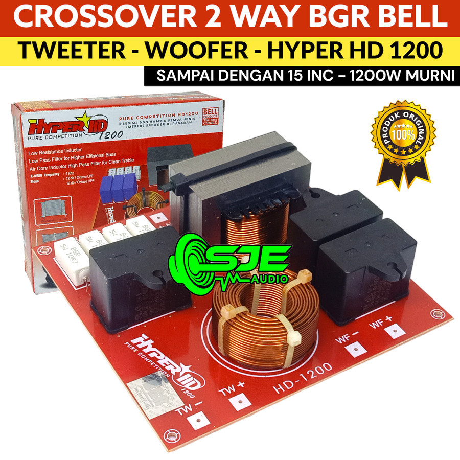 Jual KIT CROSSOVER 2 WAY HYPER HD 1200 WATT CROSSOVER PASIF 1200W ...