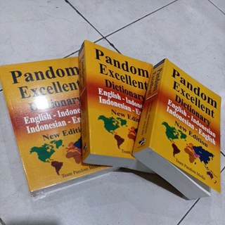 BUKU KAMUS PENGEMBANGAN DIRI / PENDIDIKAN  / PERCAKAPAN / PANDOM EXCELLENT DICTIONARY / ENGLISH - INDONESIAN / INDONESIAN - ENGLISH / NEW EDITION / ORIGINAL