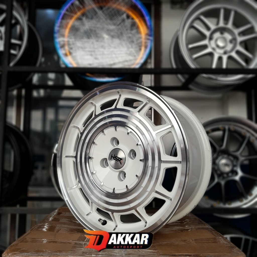 Jual velg mobil model retro ring 16 hsr rtr pcd 4x100 lebar 7 rata ...