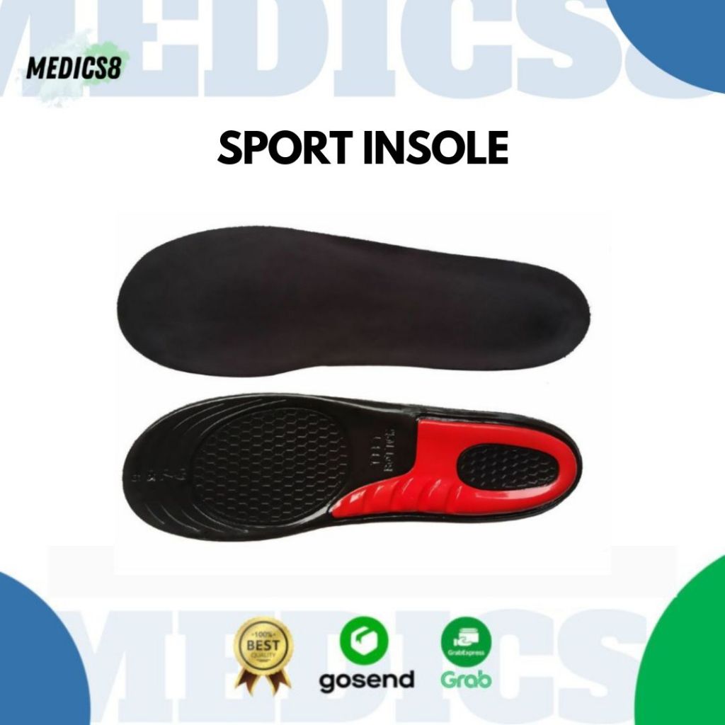 Jual Sport Insole / Sol Penyangga Tinggi Lengkungan | Shopee Indonesia