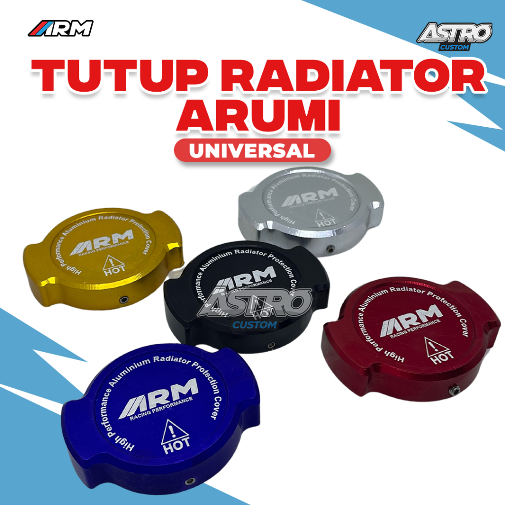 Jual Stok Baru Tutup Radiator Arumi NMAX 155 AEROX 155 PCX 150 VARIO ...