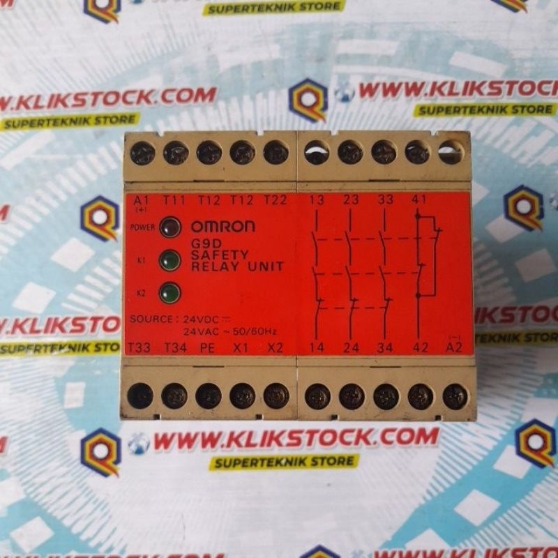 Jual OMRON G9D SAFETY RELAY UNIT | Shopee Indonesia