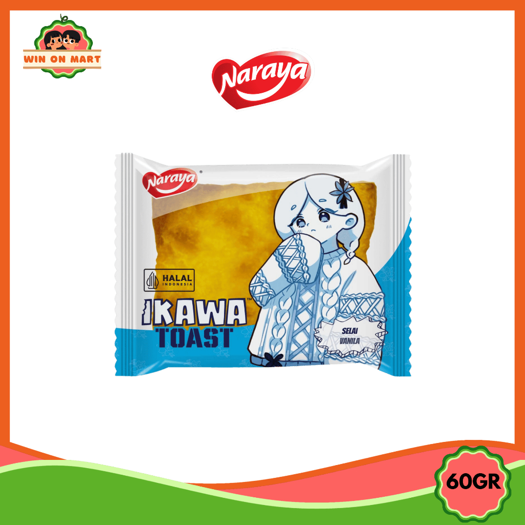 Jual Naraya Ikawa Toast Roti Panggang Viral Rasa Coklat, Cheese ...