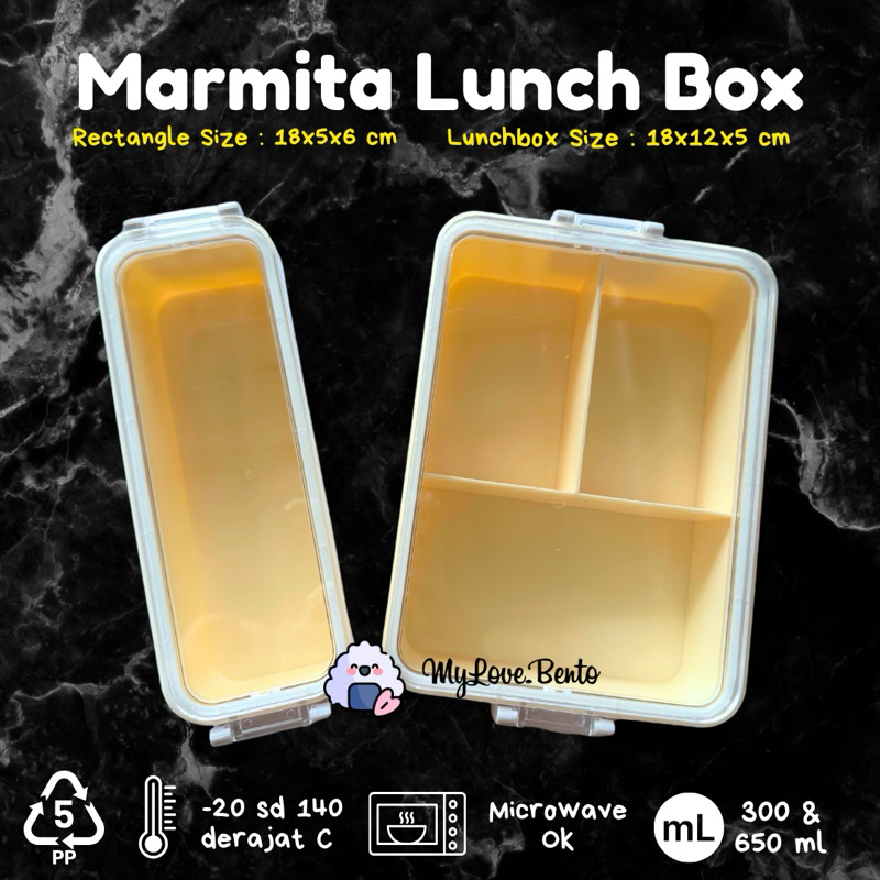 Jual Kotak Bekal Lunch Box Kotak Makanan Wadah Bento Marmita Jepang