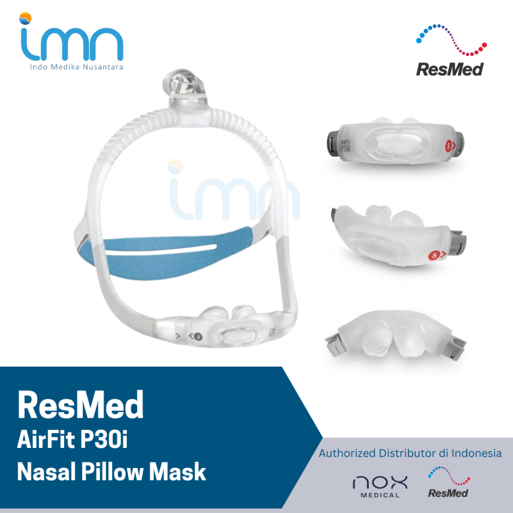 Jual Resmed AirFit P30i Nasal Pillow CPAP Mask | Shopee Indonesia
