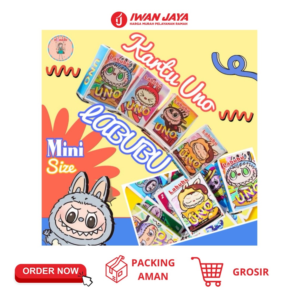 Jual Kartu Uno Labubu - Seru dan Menghibur | Shopee Indonesia