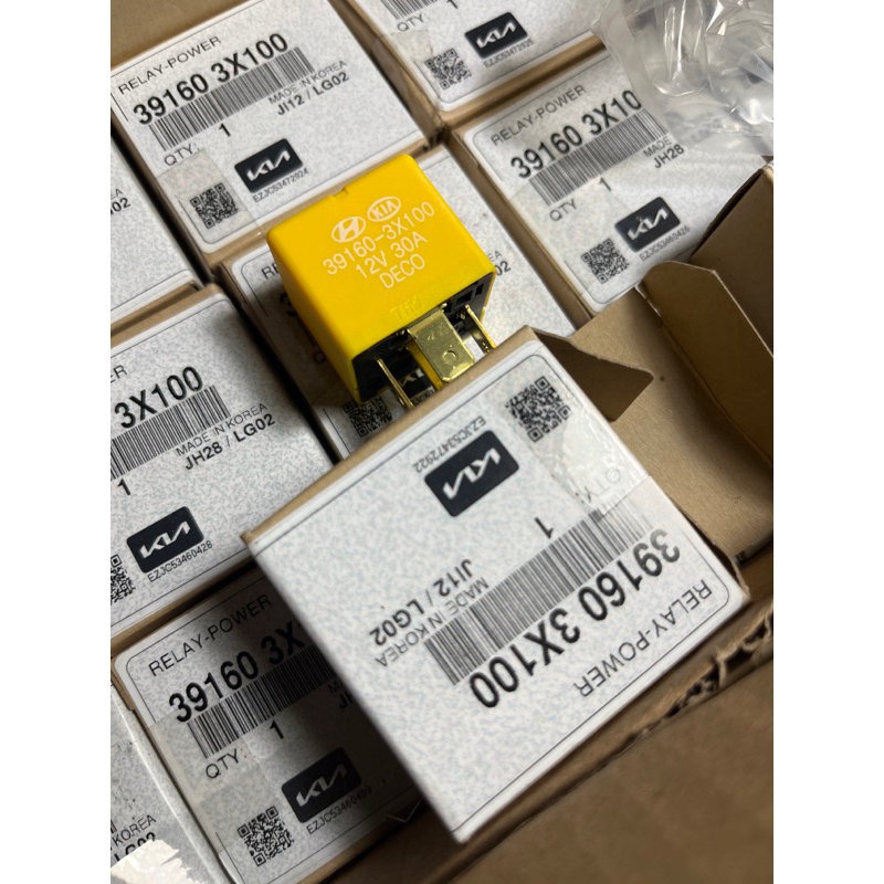 Jual Relay Engine Timor Relai Kuning Genuine Parts Kaki 5 Lima | Shopee ...