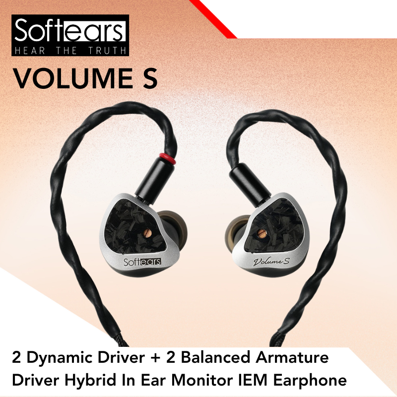Jual Earphone SOFTEARS VOLUME S 2 Dynamic Driver + 2 Balanced Armature ...