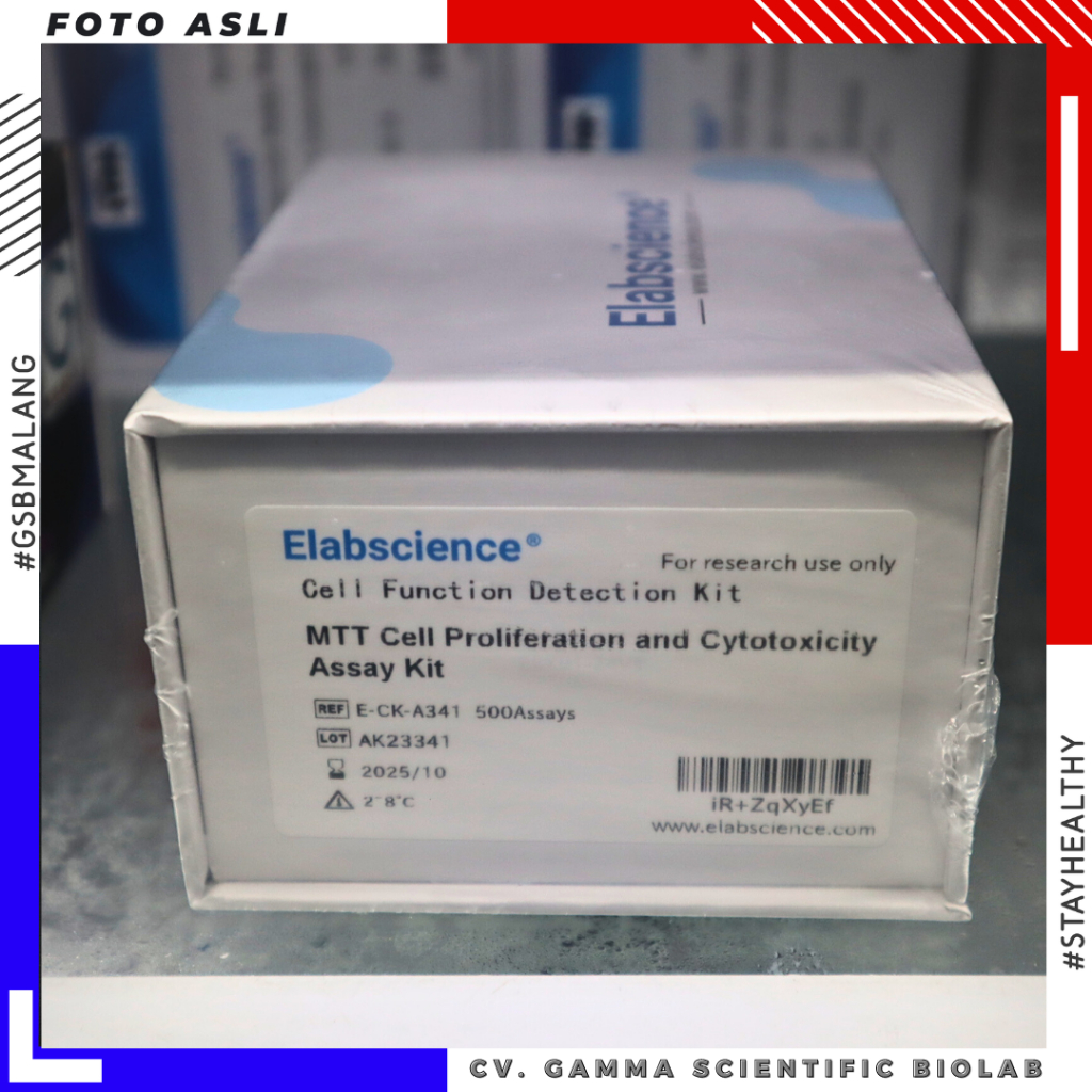 Jual MTT Cell Proliferation and Cytotoxicity Assay Kit (E-CK-A341 ...
