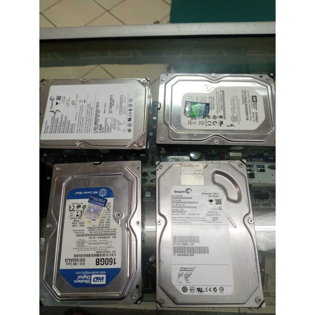 Lotto Da 5 Hard Disk Per Laptop – 80GB, 120GB, 160GB – SATA 2,5 Pollici, 5400 RPM – Usati Ma Testati