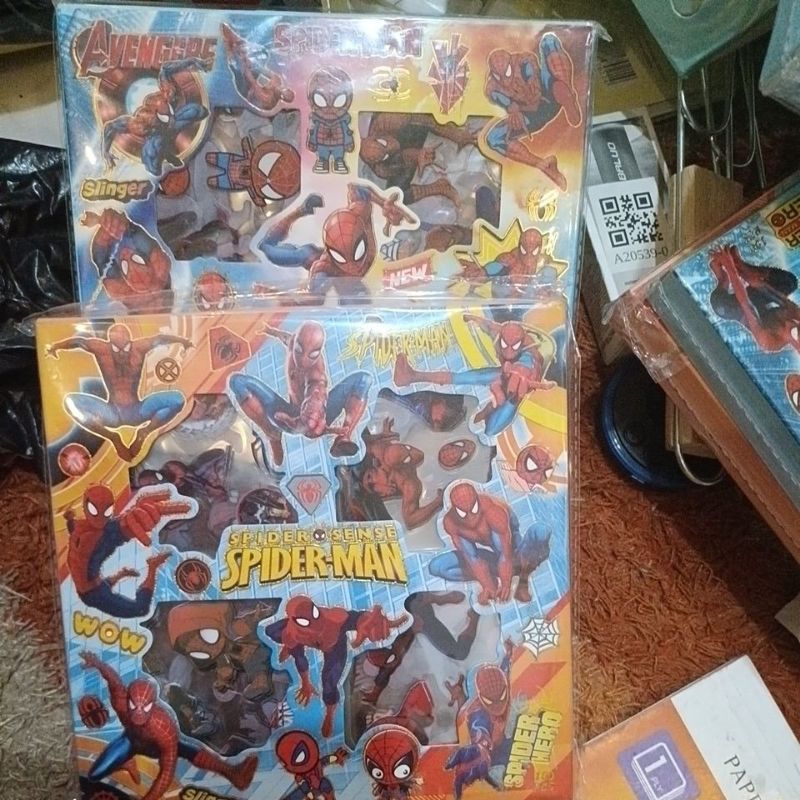 Jual stiker viral isi 100 spiderman lotso & labubu | Shopee Indonesia
