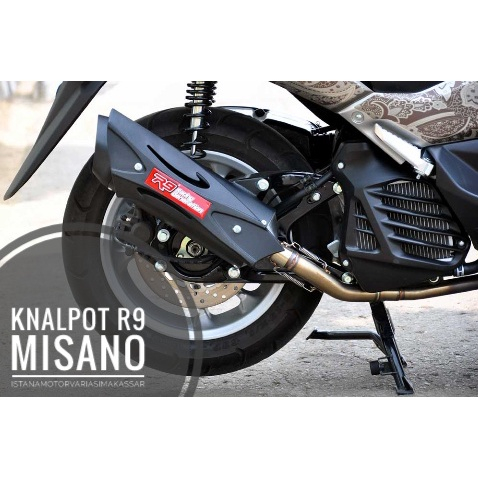 Jual Knalpot R9 MISANO ADV/AEROX155/NMAX2020/Nmax/PCX 18/PCX 21 ...