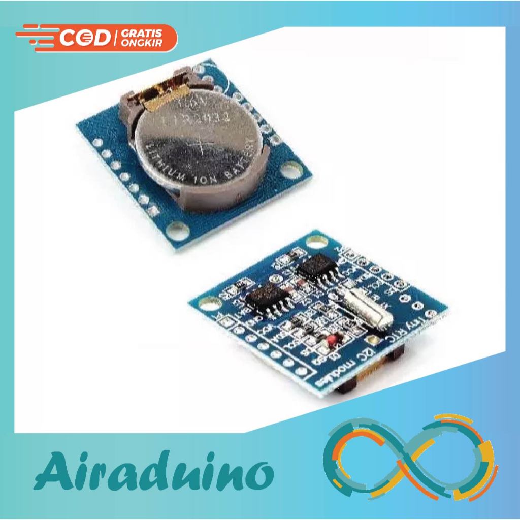 Jual RTC DS1307 Real Time Clock Tiny DS 1307 Module I2C Modul Waktu ...