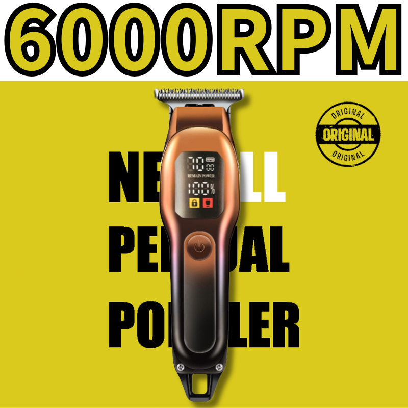 Jual Mesin cukur rambut Trimmer listrik Alat Cukur Rambut Clipper cukur ...
