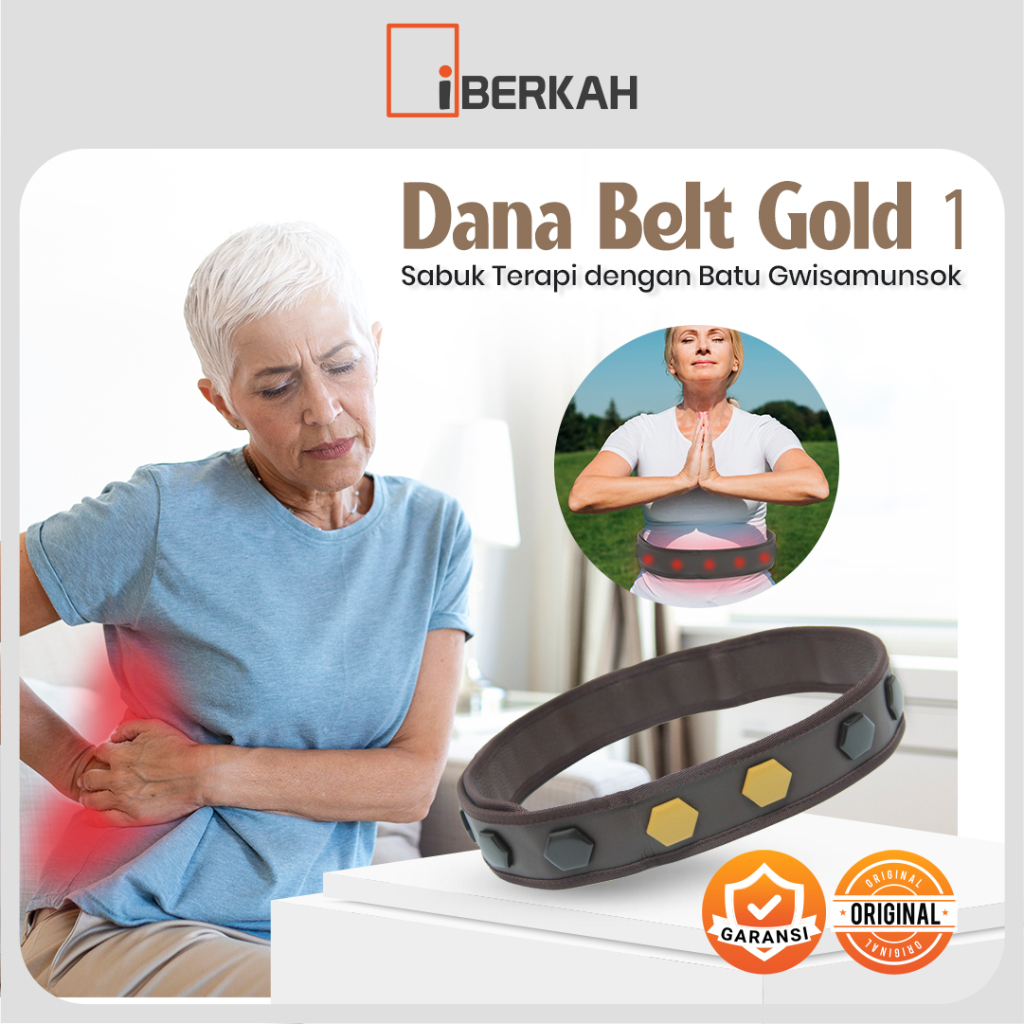 Jual Dana Belt Gold 1 - Sabuk Terapi Batu Gwisamunsok | Shopee Indonesia