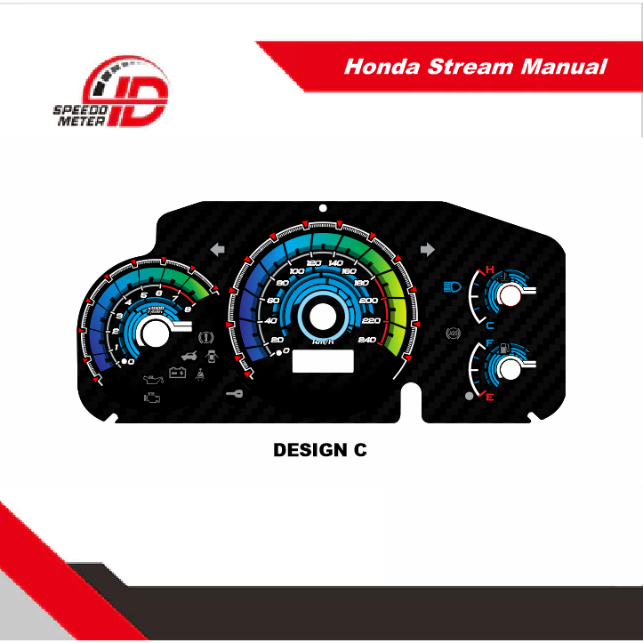Jual Speedometer Honda Stream Papan Speedometer Honda Stream Manual ...