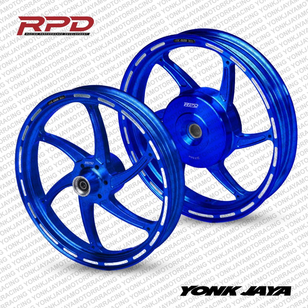 Jual VELG RPD CNC CASTING WHEEL SET SKYBLADE VARIO 160 CBS STRIPE ...