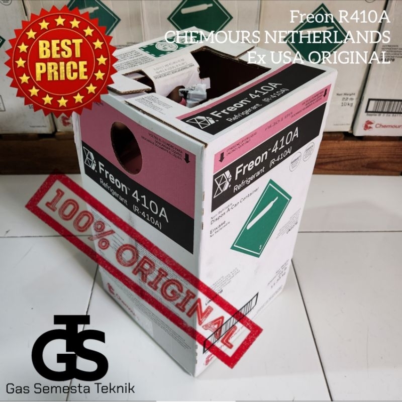 Jual FREON R410A CHEMOURS NETHERLANDS | FREON R410 CHEMOURS USA ...