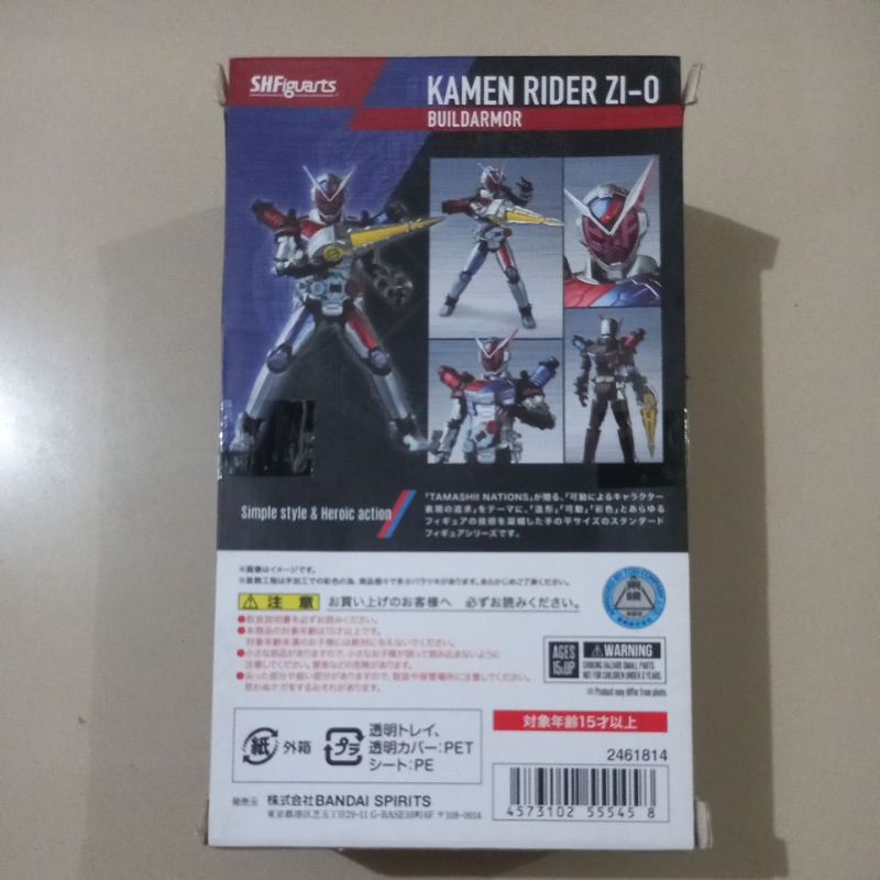 Jual SHFiguarts SHF Masked Kamen Rider Zi-O Zio Build Armor | Shopee ...