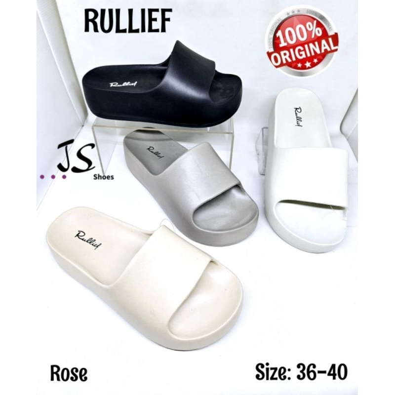 Jual RULLIEF ROSE - SANDAL FLIP FLOP STYLISH WANITA DEWASA MERK RULLIEF ...