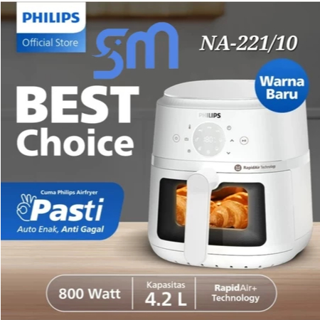Jual PHILIPS DIGITAL AIR FRYER 2000 SERIES NA 221/10 Garansi Resmi ...