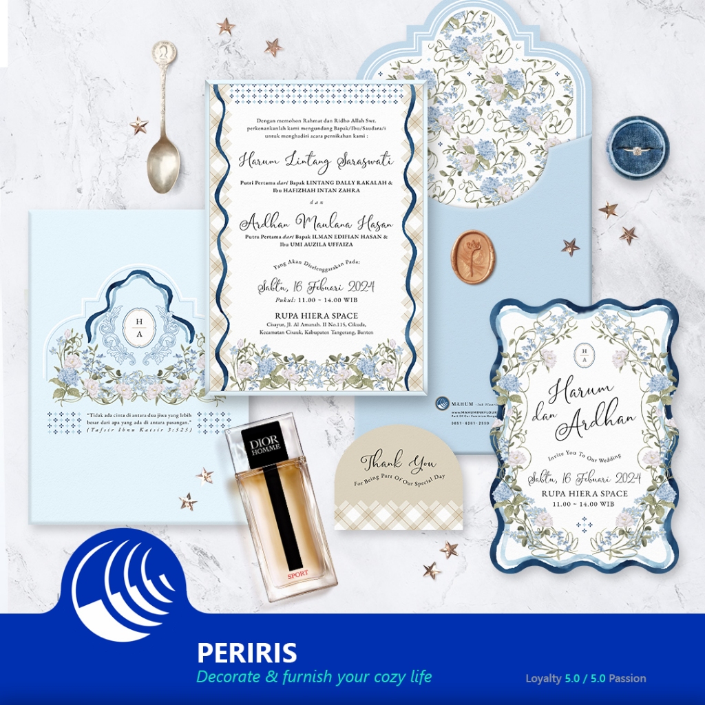 Jual Undangan Pernikahan Cetak Undangan Pernikahan Hard Cover Mewah ...