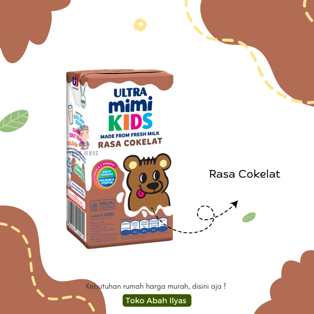 Jual Ultra Mimi Kids Susu UHT Semua Rasa 125ML | Shopee Indonesia