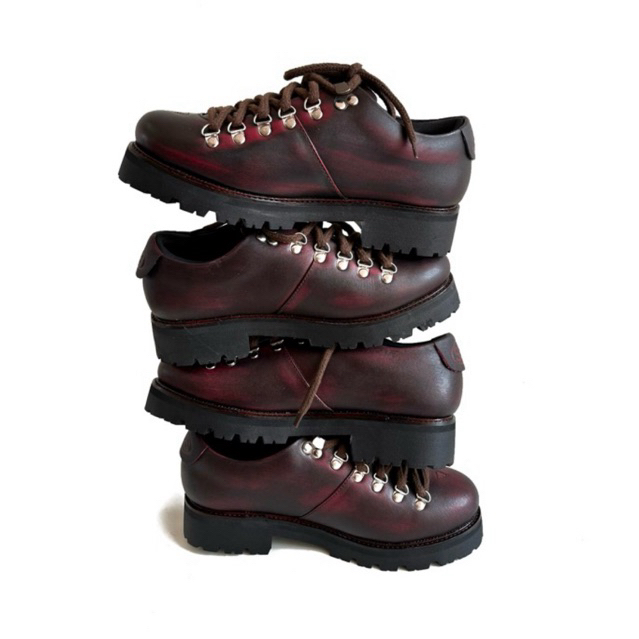 Jual SOS Scoot Derby Maroon // Sepatu Kulit Asli | Shopee Indonesia