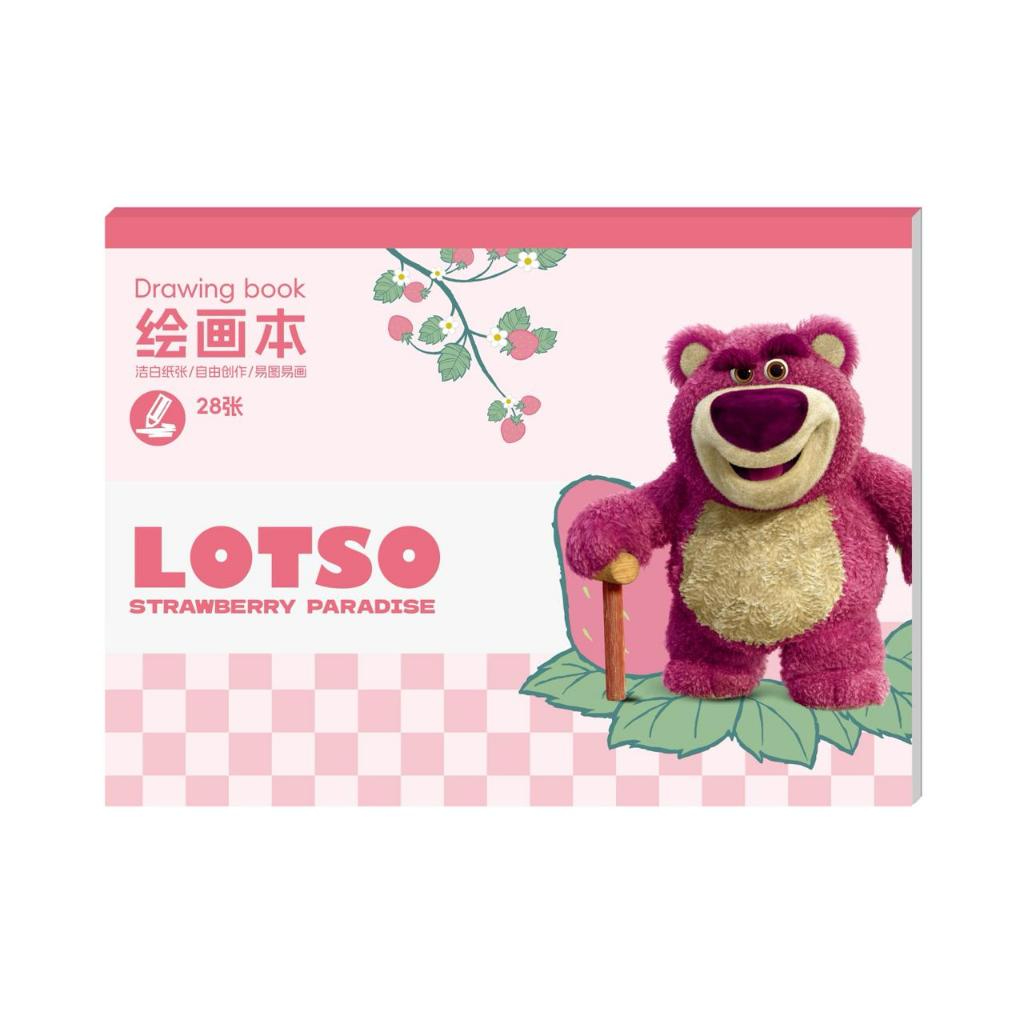 Jual Buku Gambar/ Drawing book Karakter LOTSO/ Kertas Tebal Tidak ...