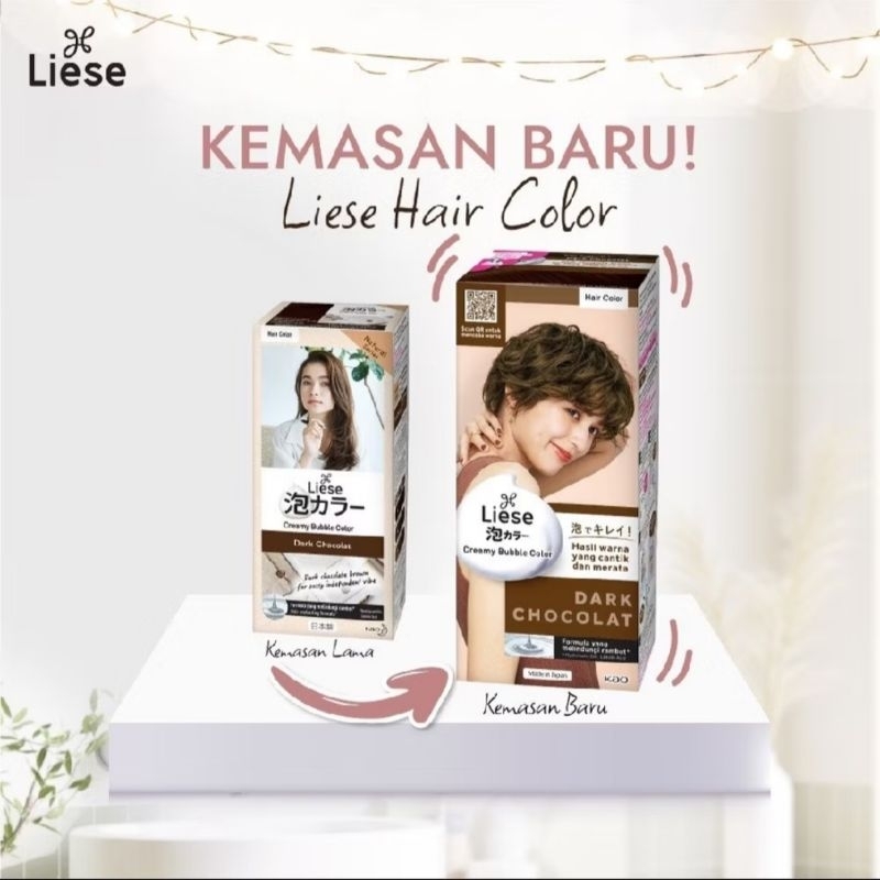 Jual Liese Bubble Hair Color Foam Dark Chocolate Pewarna Rambut ...