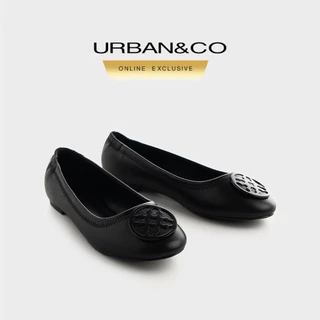 [BUY 2 FREE 1] URBAN&CO Kenji Basic Flatshoes Sepatu Sandal Kerja Slip On Wanita Kekinian