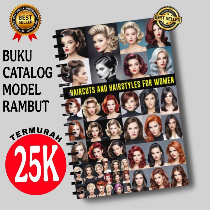 Jual Buku Catalog Model Rambut Termurah khusus wanita - buku model ...
