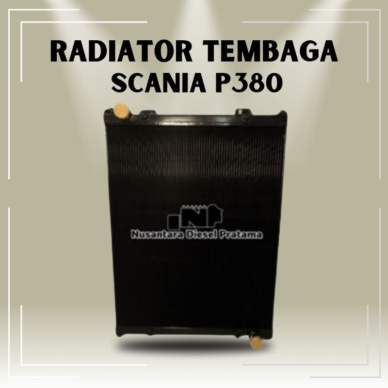 Jual Radiator Tembaga Scania P270 P360 P380 P400 Truck Cooling - BARU ...