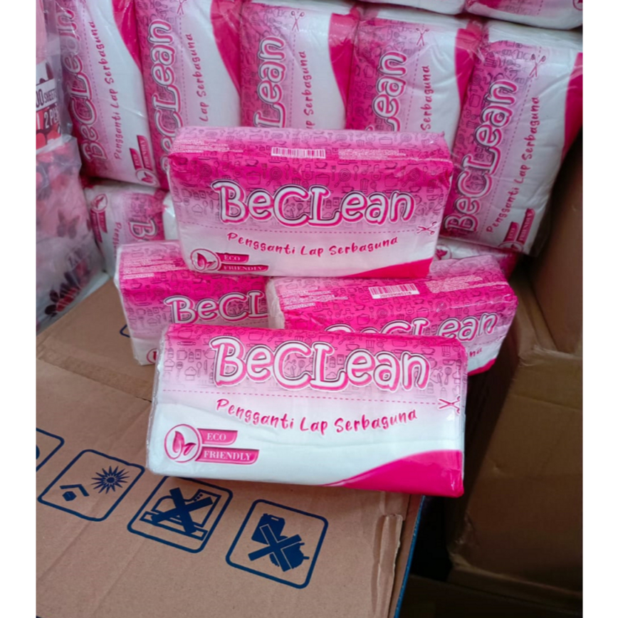 Jual BeClean Tisu Dapur 200gr Tissue Serbaguna 20x20cm Sudah Lipatan ...