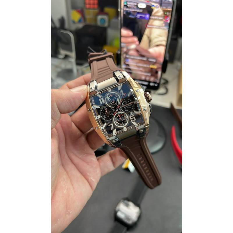 Jual JAM TANGAN PRIA CROCODILE CM 048 GARANSI 1 TAHUN KACA SAFIR ...