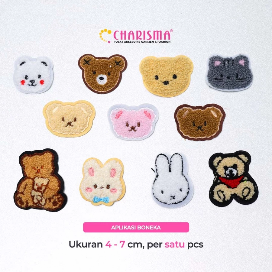 Patch Bordir Beruang
