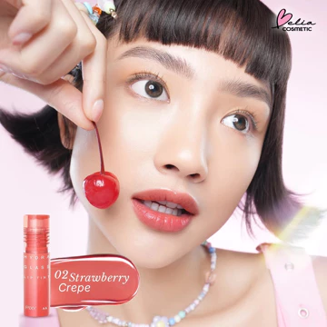 ™ BELIA ™ PIXY Hydra Glass Lip Tint Non Drying Shiny Gloss Finish