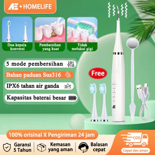 AE Pembersih Karang Gigi / Sikat Gigi Electric Smart / Ultrasonic Scaling Cas Portable