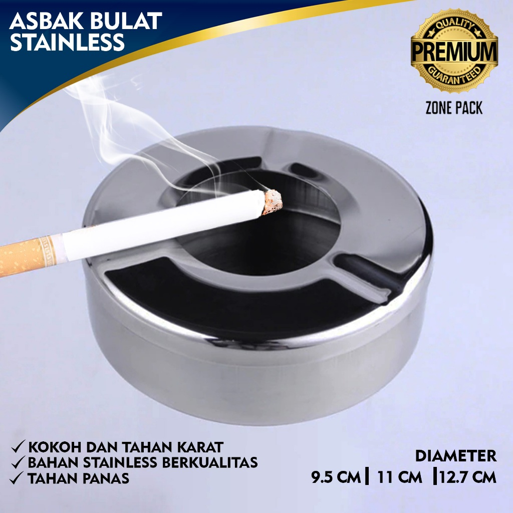 Jual Asbak Tutup Silver | Asbak Rokok Bulat Stainless | Asbak Rokok ...