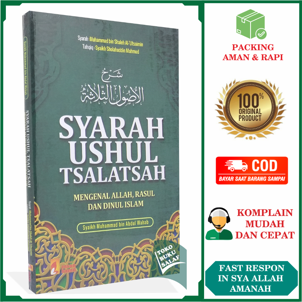 Jual Syarah Ushul Tsalatsah ORIGINAL Mengenal Allah Rasul dan Dinul ...