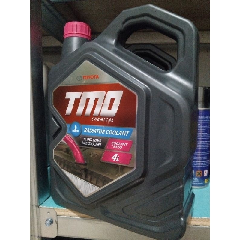 Jual AIR RADIATOR TMO 50/50 4LITER RADIATOR COOLANT 100% ORI | Shopee ...