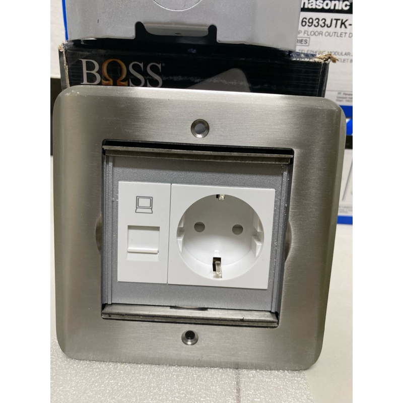 Jual STOP KONTAL LANTAI BOSS STOP KONTAK + DATA CAT 6 | Shopee Indonesia