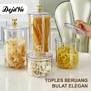 Dejavu Toples Kue Lebaran Toples Penyimpanan Snack Makanan Ringan Kue Permen Kontainer HSB787