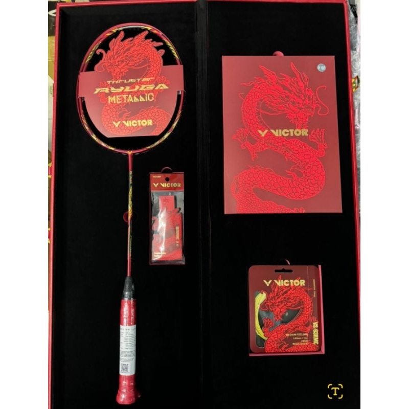 Jual Raket Victor Thruster Ryuga Metallic CNY Special Edition (Pakai ...