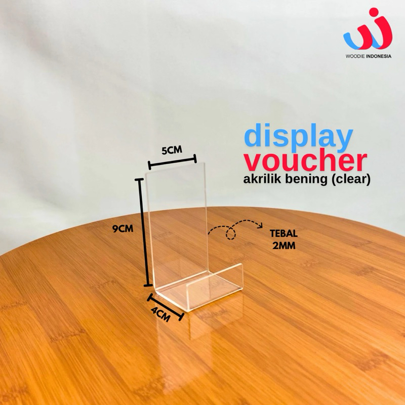 Jual Display Voucher Kartu Perdana Dudukan Voucer Kuota Bahan Akrilik ...