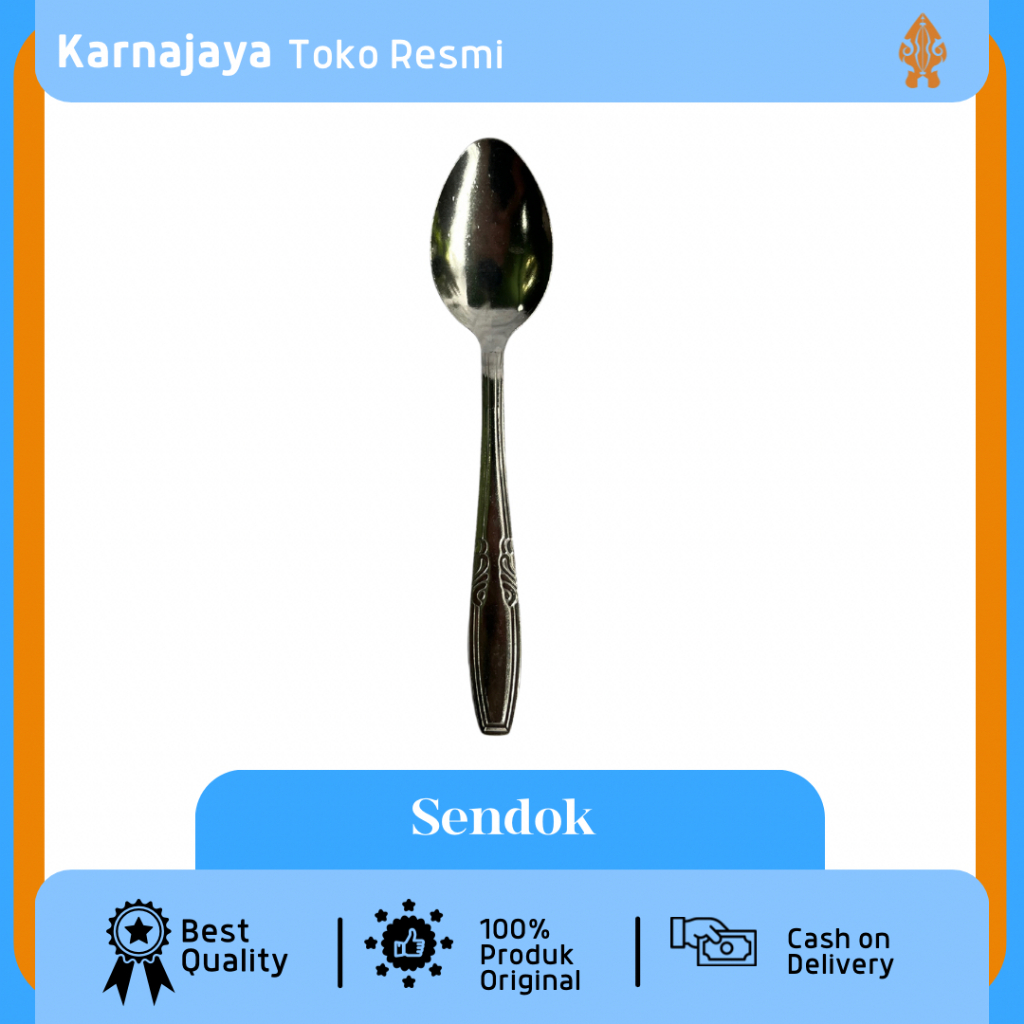 Jual Sendok Makan Stainless Steel 1 Pack 12 Pcs untuk Dapur ...
