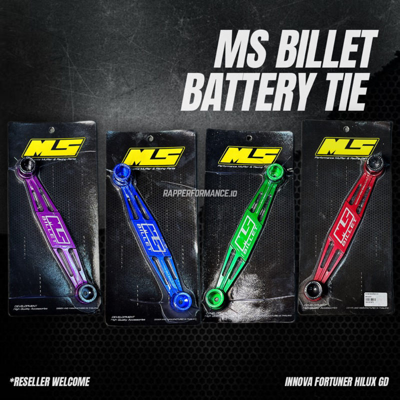 Jual MS Bracket Aki Battery 2GD Fortuner Vrz GR Innova Reborn Billet ...