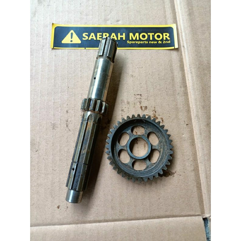 Jual gigi 1 as kopling rasio Honda gl 100 mata 13/36 T | Shopee Indonesia