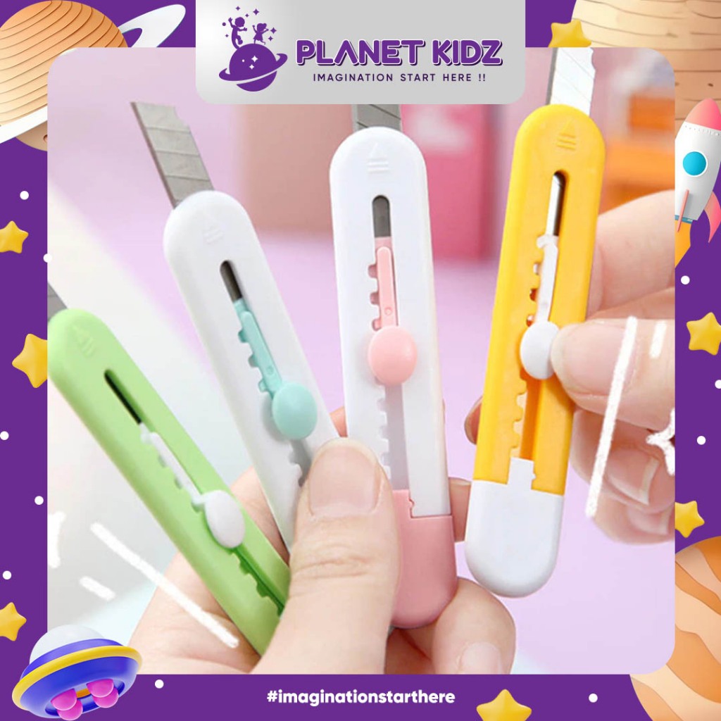 Jual PLANETKIDZ ATK42 Mini Cute Cutter Pemotong Kertas Cutter Imut ...