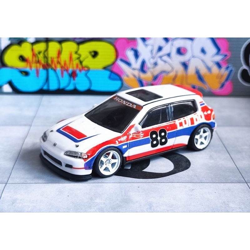 Hot Wheels Honda Civic EG 2024 – Modellino Pressofuso 1:64, Expo IDE 2024 Indonesia #1378, Limited Edition